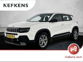 Jeep Avenger Longitude 54 kWh 156pk Automaat | Warmtepomp | Navigatie | Climate Control | Cruise Control | Achteruitrijcamera | LED | 16" LMV | Keyless Entry/Start | Apple Carplay/Android Auto |