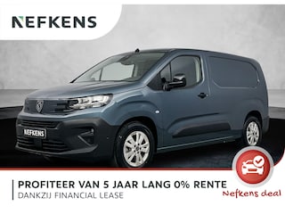Peugeot Partner 136 L2 50 kWh | 0% rente | Long | 3 Zitplaatsen | Laadruimte betimmering | Long | Navigatie | Camera