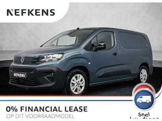 Peugeot Partner 136 L2 50 kWh | 0% rente | Long | 3 Zitplaatsen | Laadruimte betimmering | Long | Navigatie | Camera