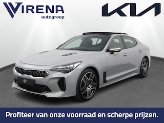 Kia Stinger 3.3 Twin Turbo V6 AWD GT Automaat - 370PK - Schuif-/kanteldak - Stoelverwarming-/ventilatie - Leder - HUD - 360 Camera - Fabrieksgarantie tot 04-2029