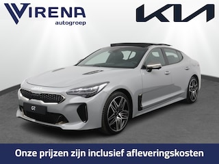 Kia Stinger 3.3 Twin Turbo V6 AWD GT Automaat - 370PK - Schuif-/kanteldak - Stoelverwarming-/ventilatie - Leder - HUD - 360 Camera - Fabrieksgarantie tot 04-2029