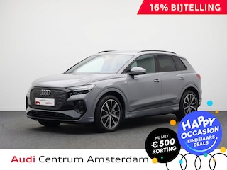 Audi Q4 45 S Edition 82 kWh 286pk | 20 inch lichtmetalen velgen | Adaptieve cruise controle | Optiek pakket zwart |