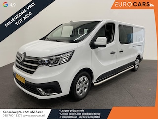 Renault Trafic 2.0 DCI 150PK L2H1 Dubbele Cabine Work Edition Airco Cruise Control Navi Parkeersensoren Voor & Achter Camera