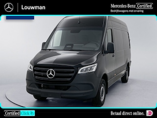 Mercedes-Benz Sprinter 319 1.9 CDI L2 Pro 3500kg trekhaak + opstap Navigatie Stoel + stuurverwarming Betimmering BPM-vrij Led
