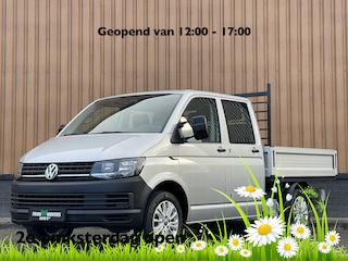 Volkswagen Transporter 2.0 TDI L2H1 DC | BTW |  Pick-up! | 6 Pers. | Trekhaak | Apple Carplay | Cruise Control | Stop&GO | Airconditioning |