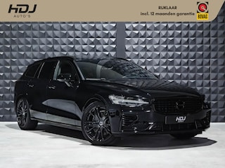Volvo V60 2.0 T6 Recharge AWD R-Design | All Black | Pano | Memory | Camera |