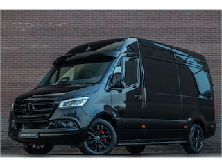 Mercedes-Benz Sprinter 319 1.9 CDI L2H2, Leder, Adaptive Cruise, Carplay, Stoelverwarming, Camera, Full LED, Trekhaak, Navigatie.