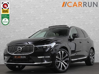 Volvo XC60 350PK Ultimate Bright | Bowers & Wilkins | Luchtvering | Panorama | Massage | ACC | 360 Camera | T6 | Stoelventilatie | Head-Up | Keyless-Entry | Orrefors Glaspook | Pilot-Assist | Stoelverwarming V+A | Stand-Kachel | Memory | Stuurverwarming | Dodehoek | Leder Dashboard | Carplay |