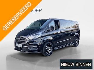 Ford Transit Custom 300 2.0 TDCI 170 pk Automaat L2H1 Limited DC Dubbele Cabine, Lederen bekleding, bijrijdersstoel, trekhaak, bliss