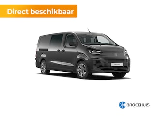 Fiat Scudo Professional Standaard - Dubbele Cabine | ABS met noodremassistentie / ESP en Hill Start Assist | Automatisch inschakelende verlichting en ruitenwissers | Cruise control met snelheidsbegrenzer (bediening achter het stuurwiel)