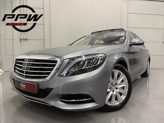Mercedes-Benz S-klasse 500 Lang 4Matic SLECHTS 11.558km/1E EIGENAAR/PANO/NACHTZICHT/BURMESTER/360CAMERA/AIRMATIC/LED-INTELLIGENT/UNIEKE AUTO/MERCEDES-DEALER HISTORIE