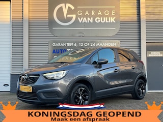 Opel Crossland X 1.2 131PK Automaat,Navi,Clima,Cruise,Isofix,Carplay,Stoel+StuurVerwarming,ElektrRamen+Spiegels,Camera,Lmv,Led,Usb