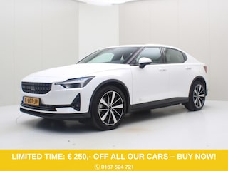 Polestar 2 Long Range AWD 408PK 78kWh 91% SoH [ 360CAM+PILOT PLUS+19INCH+CARPLAY+STOELVERWARMING+H/K AUDIO ]