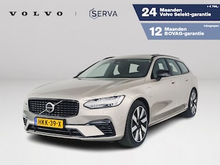 Volvo V90 T8 Plug-in hybrid AWD Ultra Dark | Panoramadak | 360° camera | Harman Kardon | Stoel- en Stuurverwarming | Trekhaak
