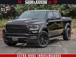 Dodge Ram 1500 Laramie Sport | HEMI 5.7 V8 4x4 | LPG | Grootscherm 12" | LARAMIE PERFORMANCE | ZWART | CREWCAB 5'7 | GRIJSKENTEKEN | DUBBELE CABINE | 5 Persoons | VOORRAAD NR 2528-641276