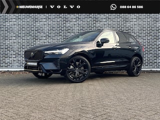 Volvo XC60 2.0 T6 Plug-in hybrid AWD Plus Black Edition | Luchtvering | Stoel-/Stuurverwarming | Schuif-/kanteldak | Head up Display | 360 camera | Getint glas | Adaptive cruise Control | Dodehoekdetectie | Keyless entry |