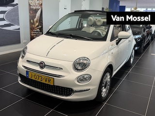 Fiat 500 1.0 Hybrid Lounge | Cabrio | Apple Carplay/Android Auto | Parkeersensoren