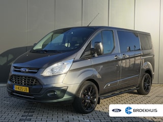 Ford Transit Custom 270 2.0 TDCI 170pk L1H1 Anniversary Edition DC MARGE AUTO! INCLUSIEF BTW!| Dubbele Cabine | Leder | Trekhaak | Dubbele Schuifdeur | Stoelverwarming | Verwarmde Voorruit