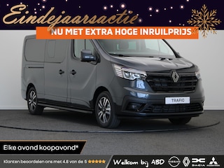 Renault Trafic 2.0 dCi EDC 170 T29 L2H1 Extra DC | Dubbel cabine | Anniversary | Sidebars | Zwarte logo's | Glasslook |