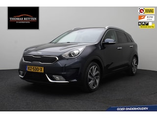 Kia Niro 1.6 GDi Hybrid SportsLine 2017 NAP | Navigatie | Airco | Cruise control | Stuurwielverwarming | Stoel verwarming + ventilatie | Trekhaak | Camera | Bluetooth | Lederen bekleding |