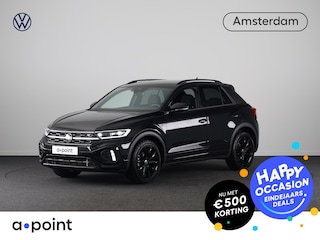 Volkswagen T-Roc 1.5 TSI R-Line 150 PK DSG |Private lease vanaf € 699,- pm | Blackstyle | Trekhaak afneembaar | ErgoActive Stoel Pakket | Navigatie |