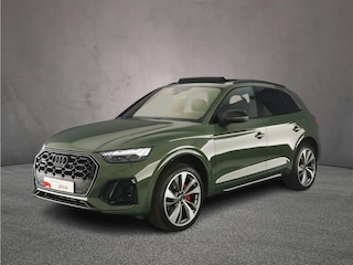 Audi Q5 55 TFSI e 367pk Comp | Pano | Tour Pack | Trekhaak | 21 inch | S Line | Elek Stoel | Stuurverwarming | Voorruitverwarming | Optiek Zwart |