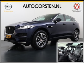 Jaguar F-Pace 2.0D AWD Autom. Portfolio Leder Panoramadak Digitaal Dashboard Camera Meridian®-Audio Navi 4-Zone Ecc Android Auto Apple Carplay Pdc Stoel+Achterbankverwarming Elek.Stoelen+Memory Lmv 19" Bi-xenon Blind Spot Keyless Elek.Achterklep Origineel Nederlandse Auto Nieuwprijs  €87.786,- Zeer compleet!