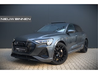 Audi e-Tron 50 quattro S edition 71 kWh | S Line | Black Edition | Panoramadak | Memory Seats | Camera | Luchtvering | Adaptive Cruise Control | Keyless | Matrix LED | Leder | Stoelverwarming | NAP | BTW