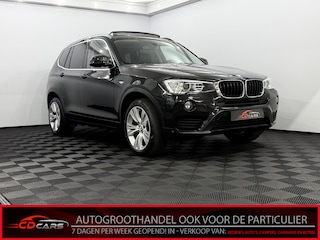 BMW X3 xDrive20d High Executive Leder, Pano, Parkeersensoren, Navi, Stoelverwarming, Keyless start, Cruise control, A start stop