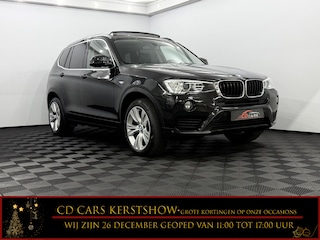 BMW X3 xDrive20d High Executive Leder, Pano, Parkeersensoren, Navi, Stoelverwarming, Keyless start, Cruise control, A start stop