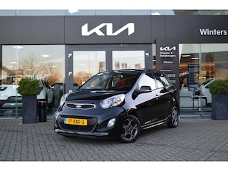 Kia Picanto 1.0 CVVT ISG Design Edition | Airco | Parkeersensoren | Bluetooth | Leder | 73.000 km!