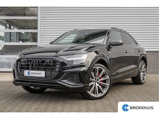 Audi Q8 60 TFSI e quattro Pro Line S Competition | Adapt. Cruise | 23 Inch | Massage | Ventilatie | Pano | Carbon | Trekhaak | Keyless