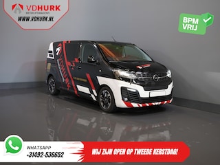 Opel Vivaro 75 kWh 330km WLTP (DEMO) € 33.812,- incl. BTW Pano/ Elek.Schuifdeuren/ Massage Stoelen/ Leder/ Xenon/ Standkachel/ Head Up/ Klasse 3/ Carplay/ Combi/ Kombi/ 8 Pers./ 8 Persoons