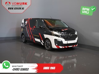 Opel Vivaro 75 kWh 330km WLTP (DEMO) € 33.812,- incl. BTW Pano/ Elek.Schuifdeuren/ Massage Stoelen/ Leder/ Xenon/ Standkachel/ Head Up/ Klasse 3/ Carplay/ Combi/ Kombi/ 8 Pers./ 8 Persoons