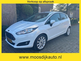 Ford Fiesta 1.0 EcoBoost Titanium/ Automaat/ NL Auto/ airco ecc/ 5 Drs/ Lm. velgen/ met NAP/ Nw-APK/ // Verkoop op afspraak bel 06-53226433 ///