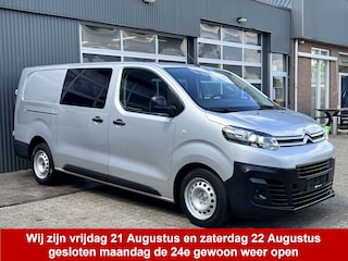 Citroën Jumpy 2.0 HDI 120 DC XL Marge BTW en BPM vrij!! Airco Cruise controle Trekhaak 2500kg Navigatiesysteem 5-Persoons Parkeerhulp achter Apple carplay 1e eigenaar Euro 6 Bpm en Btw vrij voor particulier gebruik !!