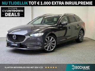 Mazda 6 Sportbreak 2.0 SkyActiv-G 165 Luxury | TREKHAAK | CARPLAY | LEDER | HEAD-UP | STOELKOELING |