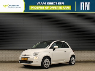 Fiat 500 Lounge 70pk Hybrid I Panoramadak I Cruise Control I Apple Carplay/Android Auto I Lichtmetalen Velgen
