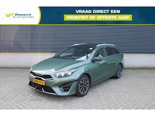 Kia Ceed Sw 140pk GT-Line I Cruise control I Keyless entry I Navi I Parkeercamera I Parkeersensoren voor & achter I Schuif-/kanteldak I Sportstoelen