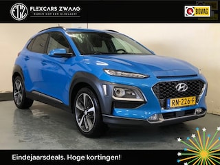Hyundai Kona 1.0T Premium - Navi - Climate - Leder - Camera - Org.NL - lage km stand