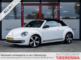 Volkswagen Beetle Cabriolet 1.4 TSI Sport 160PK | Fender Audio | Bi-Xenon Koplampen | Stoelverwarming | Climate Control | Cruise Control | Navigatie | Parkeersensoren | Lederen Bekleding | Sporttellers | Multifunctioneel Stuurwiel |