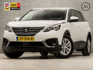 Peugeot 5008 1.2 PureTech Sport 7 Persoons (APPLE CARPLAY, GROOT NAVI, LANE ASSIST, GETINT GLAS, LEDEREN SPORTSTOELEN, PARKEERSENSOREN, CRUISE, NIEUWE APK, NIEUWSTAAT)