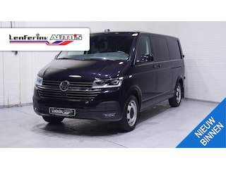 Volkswagen Transporter 2.0 TDI 150 pk L2 Dubbel Cabine DSG Aut. 6-Zits 2x Schuifdeur, LED Koplampen, App Connect, Trekhaak