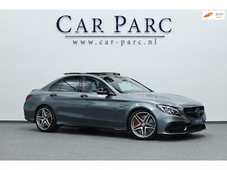 Mercedes-Benz C-klasse AMG 63 S 510+PK LED/SFEER/HUD/PANO/LEDER+S.VERWARMING+MEMORY/19" LMV/CAM/ACC/ECC/12 MDN GARANTIE!