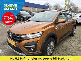 Dacia Sandero Stepway 1.0 TCe 90 Comfort | Navigatie | Climat Control | Cruise | Sensoren en camera | Trekhaak |
