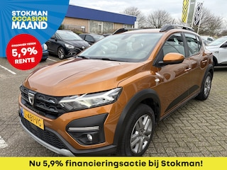 Dacia Sandero Stepway 1.0 TCe 90 Comfort | Navigatie | Climat Control | Cruise | Sensoren en camera | Trekhaak |