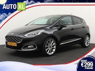 Ford Fiesta 1.0T 125 PK Aut. Vignale Leder Adapt.Cruise Camera Dodehoek