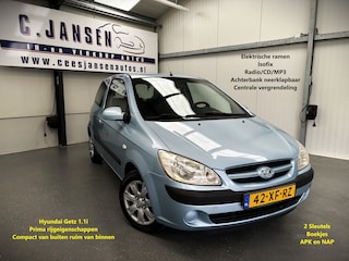 Hyundai Getz 1.1i Active Young Leuke auto! | Isofix bevestiging voor kinderzitjes | Radio/CD/MP3
