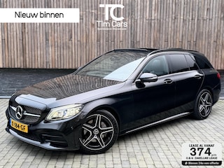 Mercedes-Benz C-klasse Estate 180 AMG Automaat | Panorama | Leer | LED matrix | Sfeerverlichting | Apple CarPlay | 360°-camera | Night Pakket | DAB ontvangst | Stoelverwarming | Parkeersensoren voor en achter