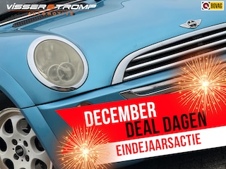 Mini Cooper 1.6 | Island Blue | Bluetooth/DAB/Elek.ramen/LMV - Nette auto!